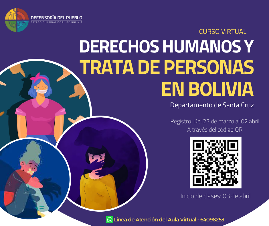 DERECHOS HUMANOS Y TRATA DE PERSONAS EN BOLIVIA (V17) - Departamento de Santa Cruz