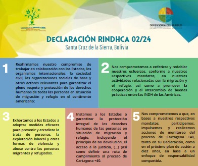 Con éxito concluye Encuentro Anual de la RINDHCA en Santa Cruz, Bolivia