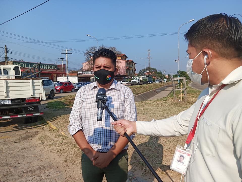 Delegado Defensorial Departamental de Santa Cruz, Brayan Tintaya en entrevista al vivo con Unitel