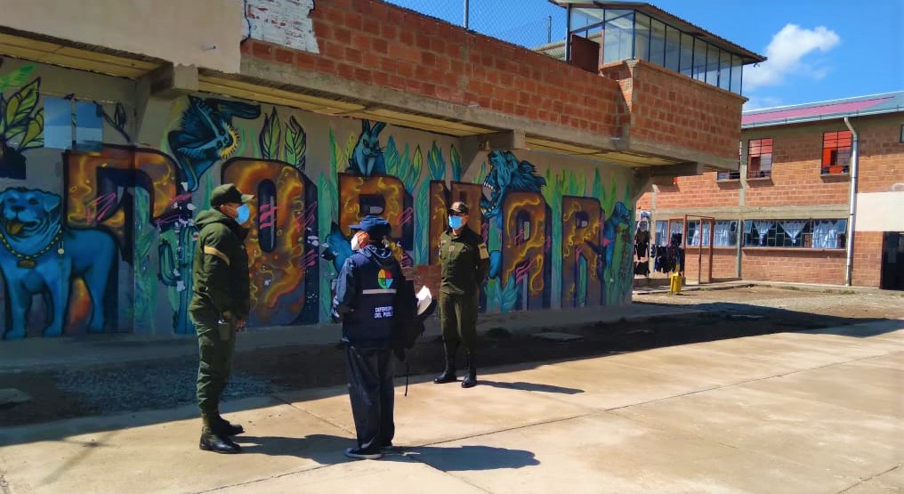 Defensoría del Pueblo socializa cursos virtuales en los centros penitenciarios Chonchocoro y Qalauma