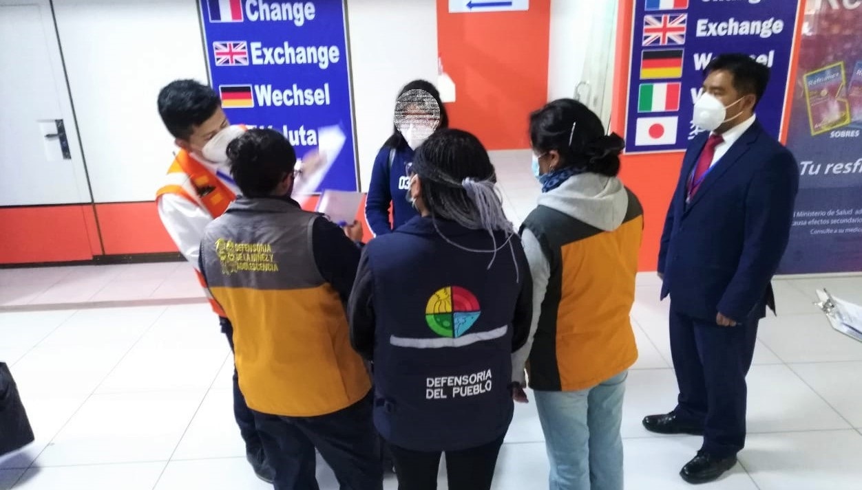 Defensoría del Pueblo realiza seguimiento a repatriación de menor de edad proveniente de Chile