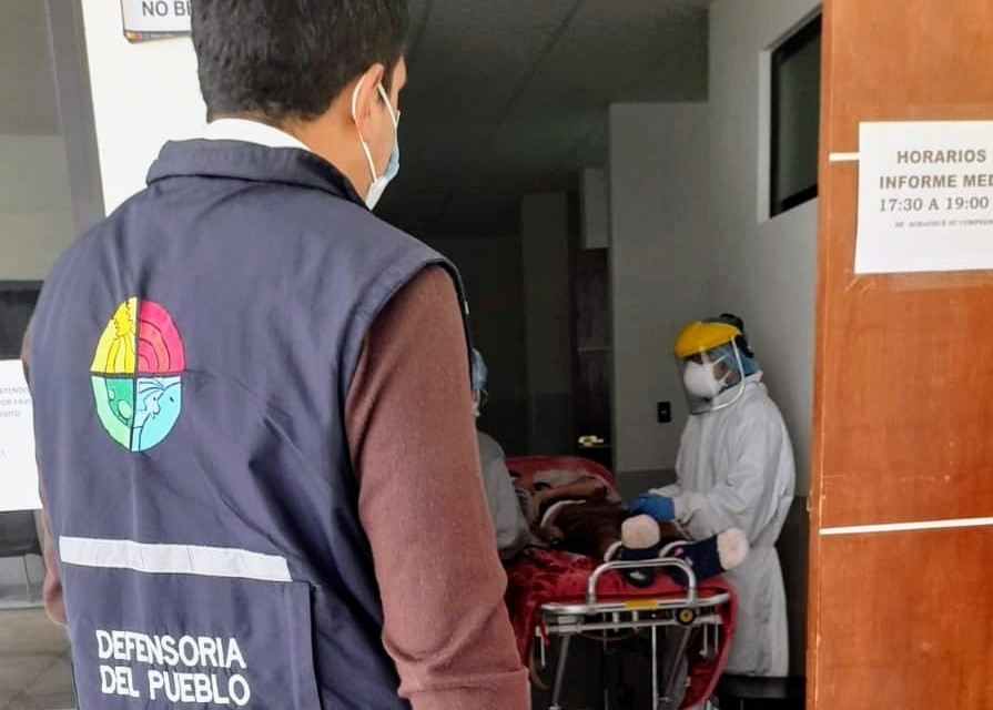 Defensoría del Pueblo solicita se investigue un presunto caso de negligencia médica en un Seguro de Salud de Corto Plazo de la ciudad de Sucre