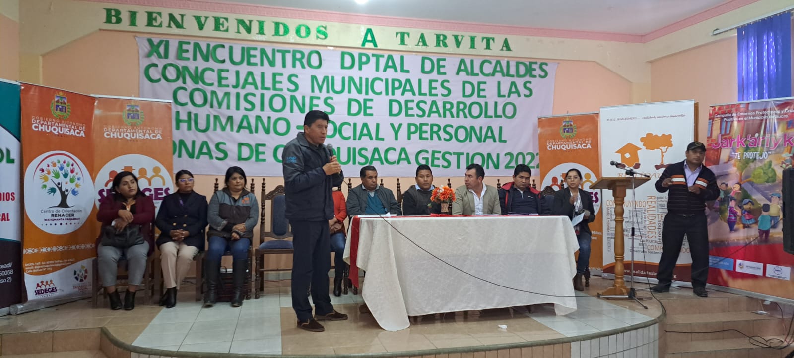 De los 29 municipios, solo seis DNAs y dos alcaldes participan del Encuentro Departamental para temas de la Niñez y Adolescencia de Chuquisaca