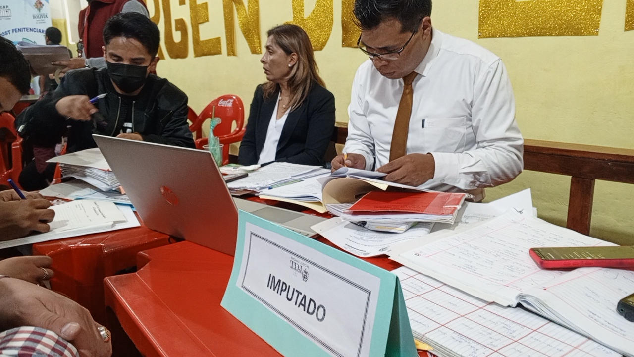 Defensoría del Pueblo participó en la primera jornada de descongestionamiento del sistema penal gestión 2024