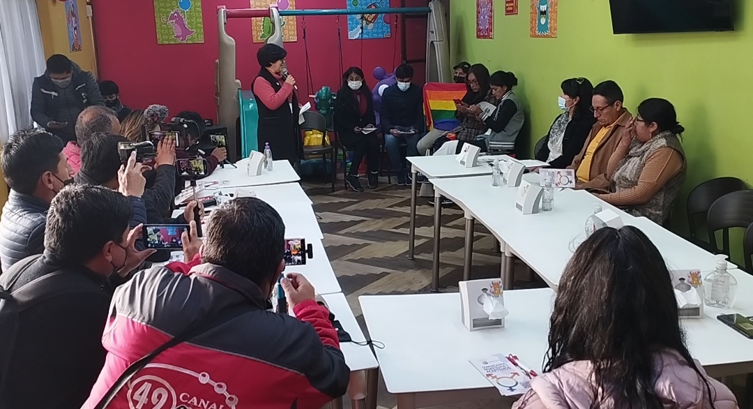 Defensoría del Pueblo, comuna, autoridades y periodistas de Potosí coinciden generación urgente de políticas públicas para la protección de los derechos del colectivo LGTBIQ+