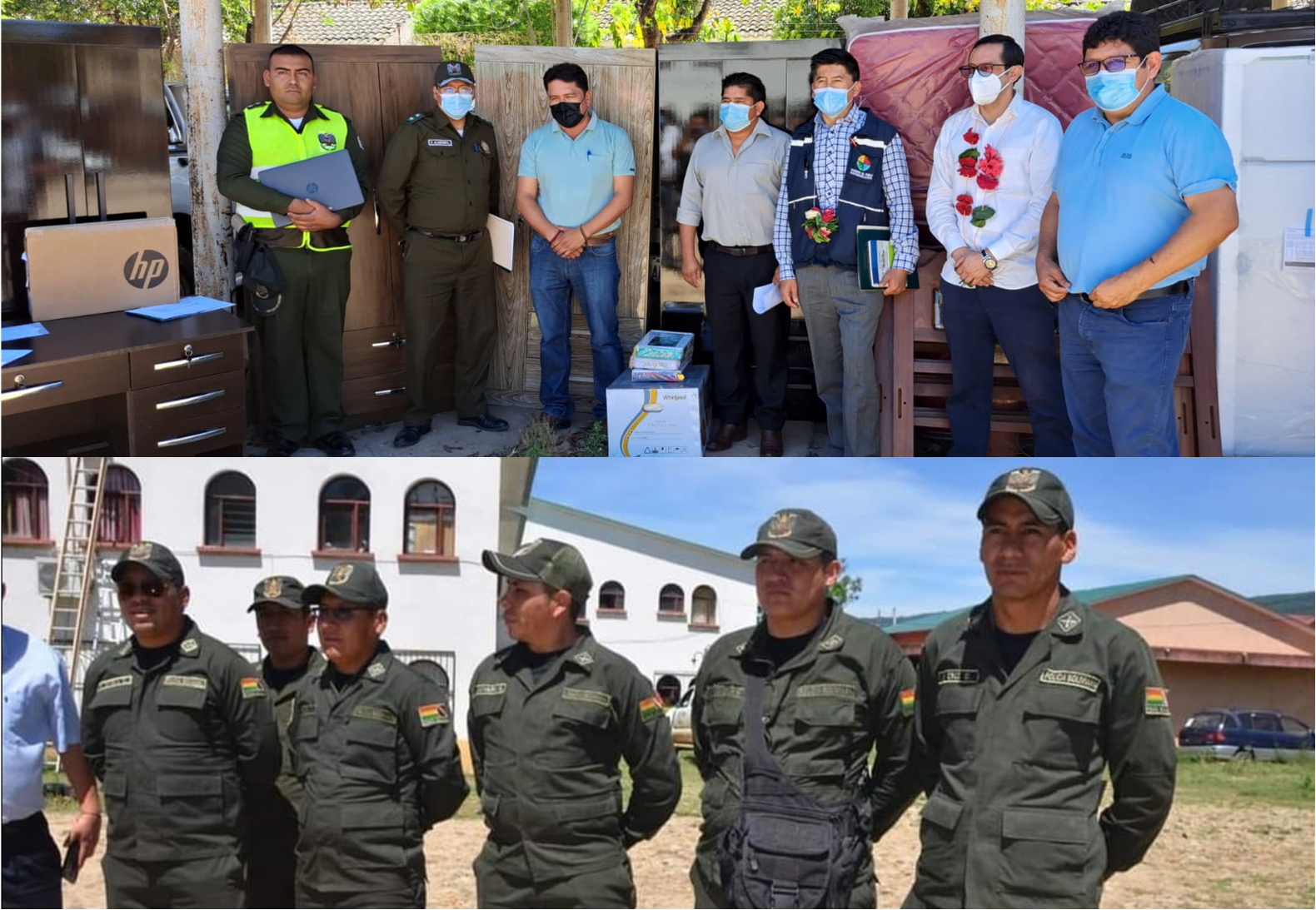 Para cumplir tareas de seguridad ciudadana, el municipio de Monteagudo cuenta con seis nuevos efectivos policiales
